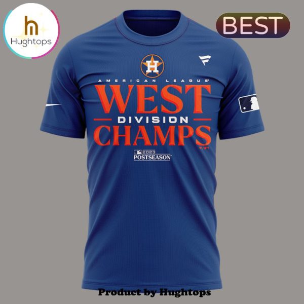 Fanatics Branded AL West Division Champions Navy Shirt