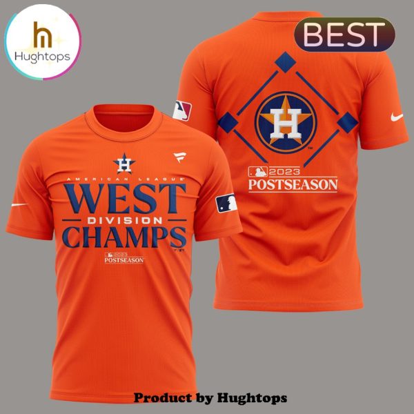 Fanatics Branded AL West Division Champions Orange Shirt