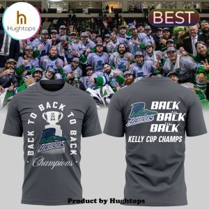 Florida Everblades Back 2 Back Champions Grey T-Shirt, Jogger, Cap