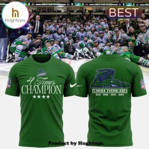 Florida Everblades Special 4Times Champion T-Shirt, Jogger, Cap