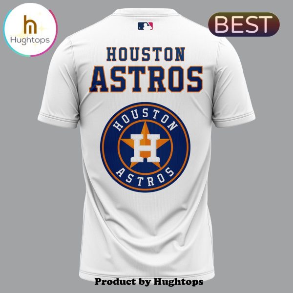 Framber Valdez MLB Houston Astros White T-Shirt, Cap