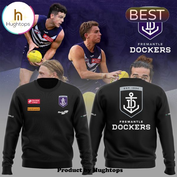 Fremantle Football Club Gifts Black Hoodie