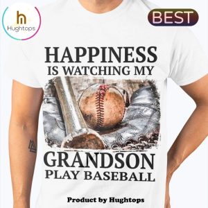 Happiness Is Watching My Grandson Unisex T-Shirt