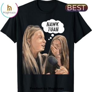 Hawk Tuah Funny Meme Unisex T-Shirt