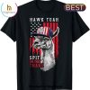 Hawk Tush 2024 Hawk Tuah Trump Embarrassing Airport Unisex T-Shirt