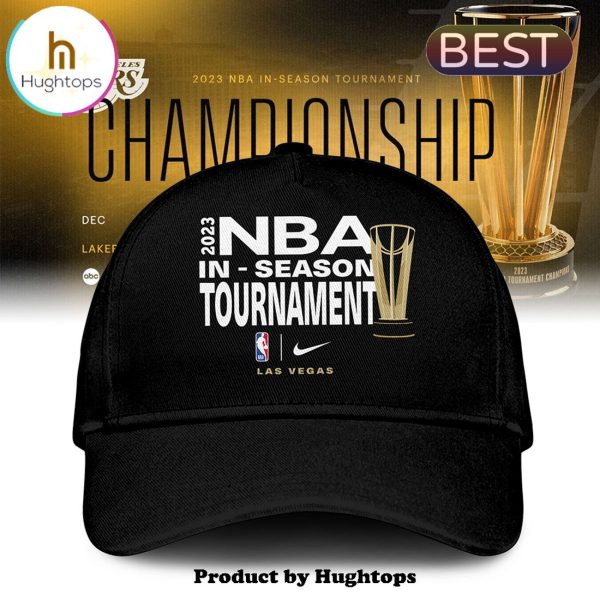 In Season Tournament NBA Los Angeles Lakers Black Classic Cap