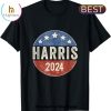 Kamala Harris 2024 For President Election Campaign Unisex T-Shirt