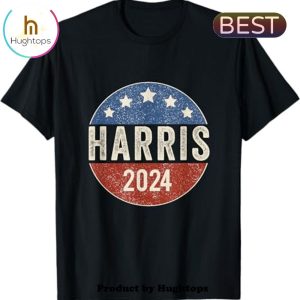 Kamala Harris 2024 For President Campaign US Flag Unisex T-Shirt