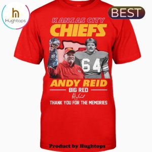 Kansas City Chiefs Andy Reid Big Red Thank You For The Memories Unisex T-Shirt