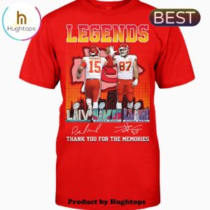 Kansas City Chiefs Legend Thank You For The Memories Unisex T-Shirt