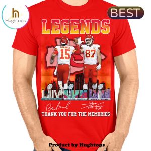 Kansas City Chiefs Legend Thank You For The Memories Unisex T-Shirt