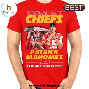 Kansas City Chiefs Patrick Mahomes Thank You For The Memories Unisex T-Shirt