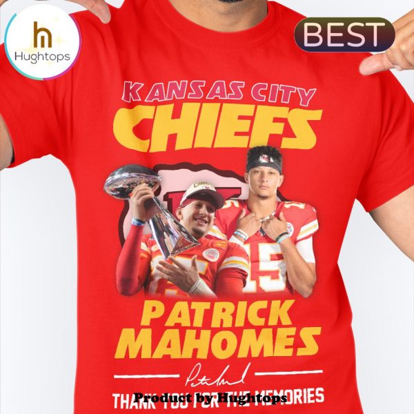 Kansas City Chiefs Patrick Mahomes Thank You For The Memories Unisex T-Shirt