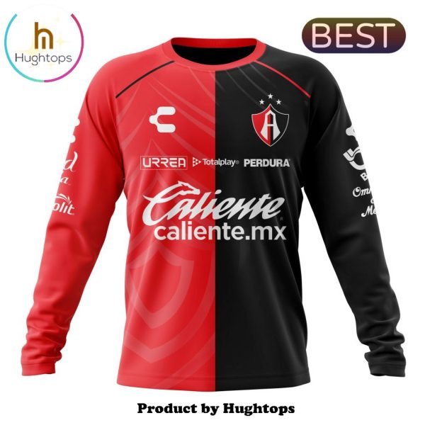 LIGA MX Atlas F.C Custom 2024-2025 Home Kits Hoodie