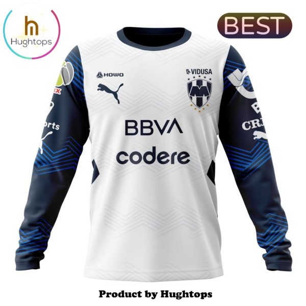 LIGA MX C.F. Monterrey Custom 2024-2025 Away Kits Hoodie