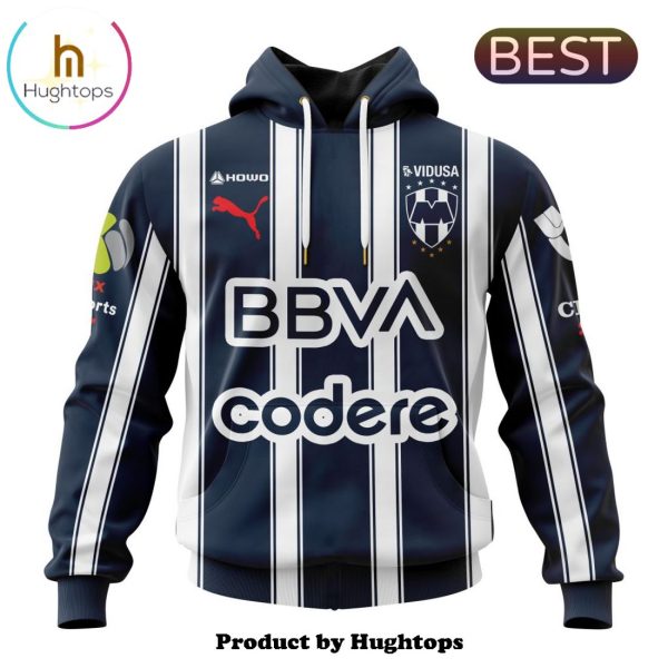 LIGA MX C.F. Monterrey Custom 2025 Home Kits Hoodie