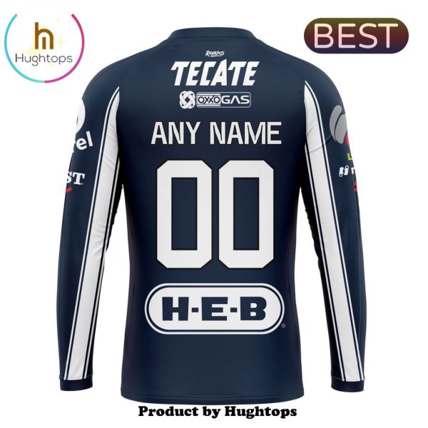 LIGA MX C.F. Monterrey Custom 2025 Home Kits Hoodie