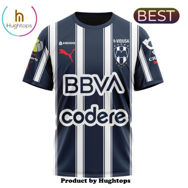 LIGA MX C.F. Monterrey Custom 2025 Home Kits Hoodie