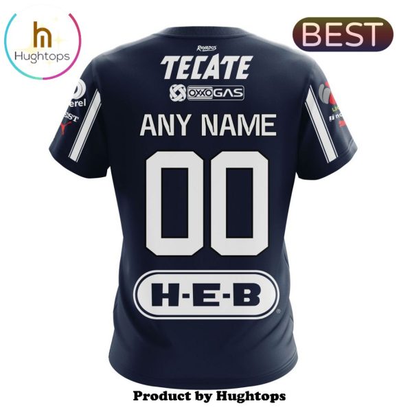 LIGA MX C.F. Monterrey Custom 2025 Home Kits Hoodie