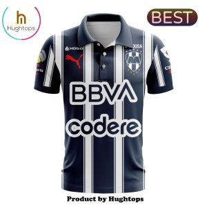 LIGA MX C.F. Monterrey Custom 2025 Home Polo