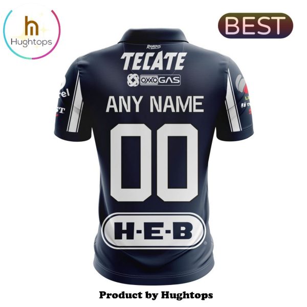 LIGA MX C.F. Monterrey Custom 2025 Home Polo