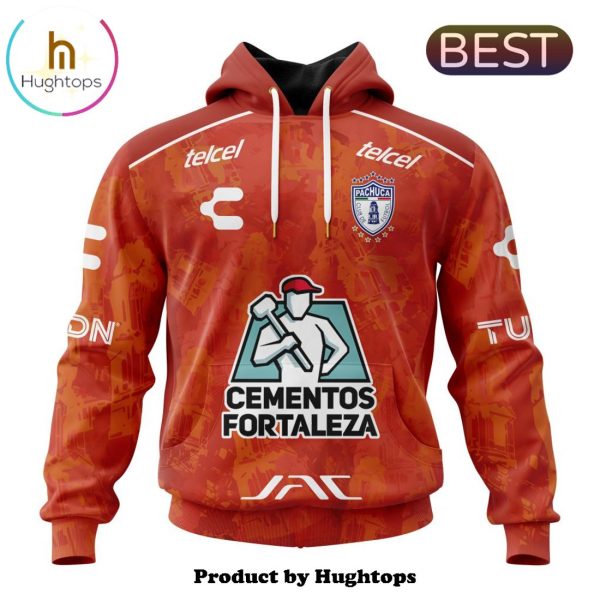 LIGA MX C.F. Pachuca Custom 2024-2025 Away Kits Hoodie