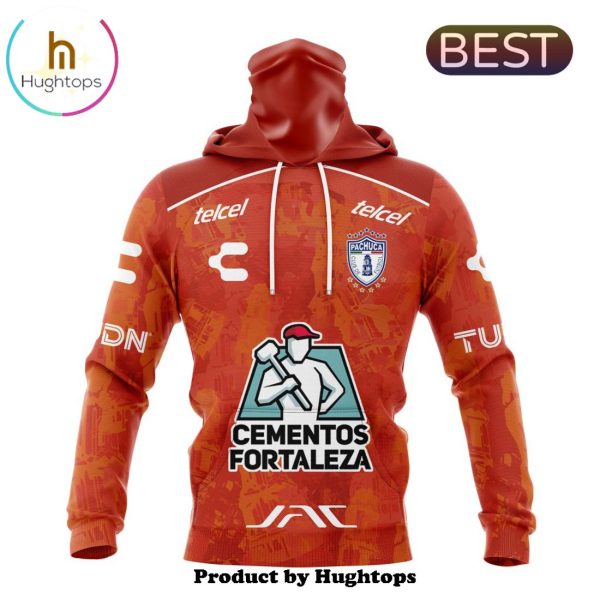 LIGA MX C.F. Pachuca Custom 2024-2025 Away Kits Hoodie