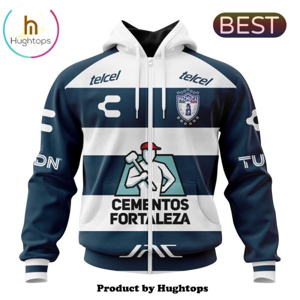 LIGA MX C.F. Pachuca Custom 2024-2025 Home Kits Hoodie