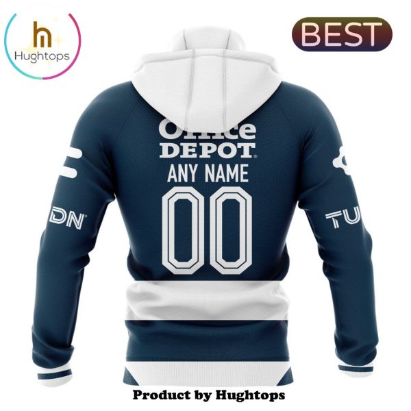 LIGA MX C.F. Pachuca Custom 2024-2025 Home Kits Hoodie