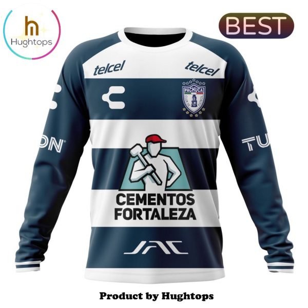 LIGA MX C.F. Pachuca Custom 2024-2025 Home Kits Hoodie