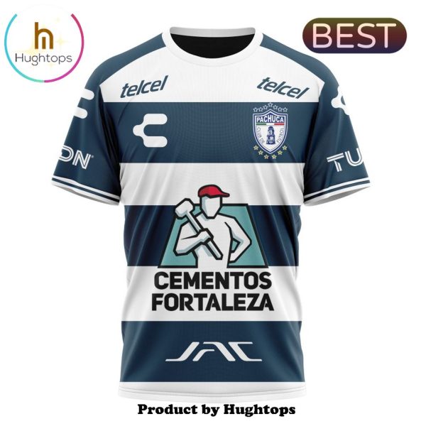 LIGA MX C.F. Pachuca Custom 2024-2025 Home Kits Hoodie