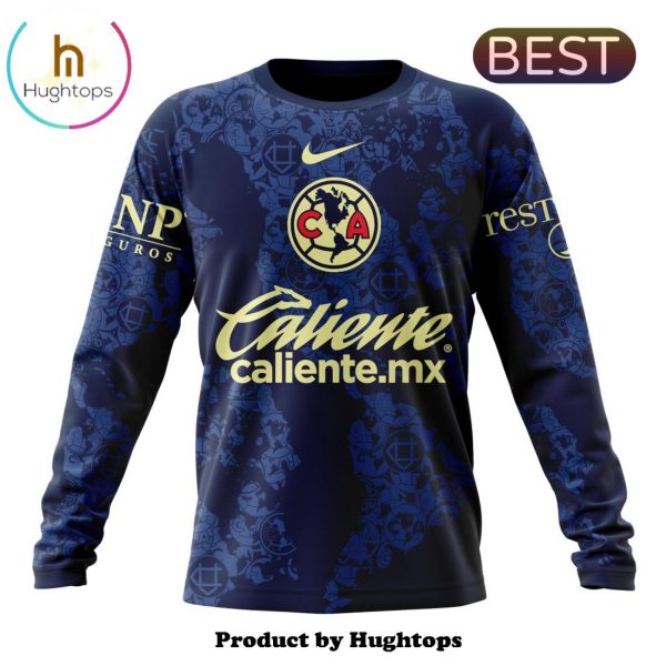 LIGA MX Club America Custom 2025 Away Concept Kits Hoodie