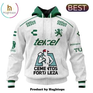 LIGA MX Club Leon Custom 2024-2025 Away Kits Hoodie