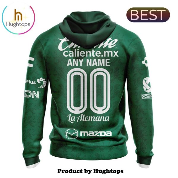 LIGA MX Club Leon Custom 2024-2025 Home Kits Hoodie