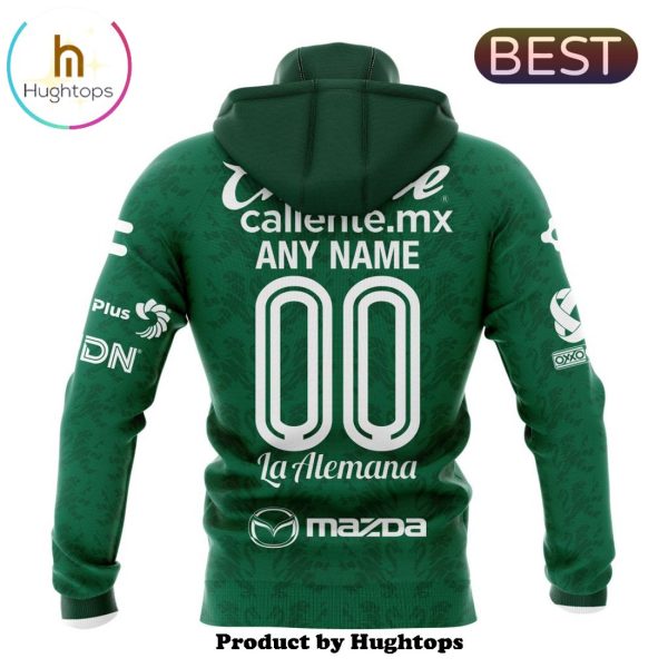 LIGA MX Club Leon Custom 2024-2025 Home Kits Hoodie