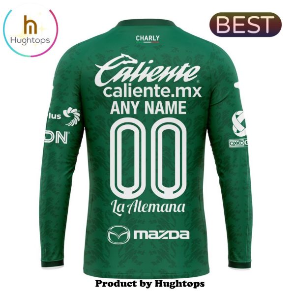 LIGA MX Club Leon Custom 2024-2025 Home Kits Hoodie