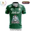 LIGA MX Club Leon Custom 2024-2025 Away Polo