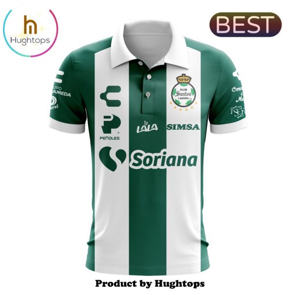 LIGA MX Club Puebla Custom 2024-2025 Home Polo