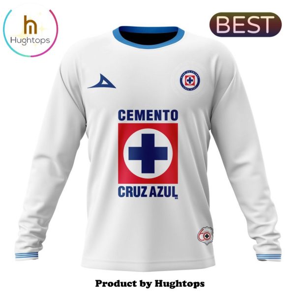 LIGA MX Cruz Azul Custom 2024-2025 Away Kits Hoodie