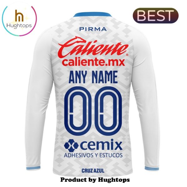 LIGA MX Cruz Azul Custom 2024-2025 Away Kits Hoodie