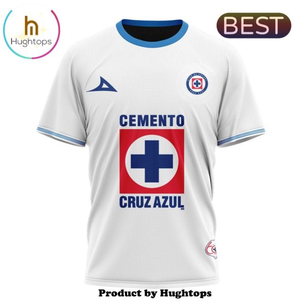 LIGA MX Cruz Azul Custom 2024-2025 Away Kits Hoodie