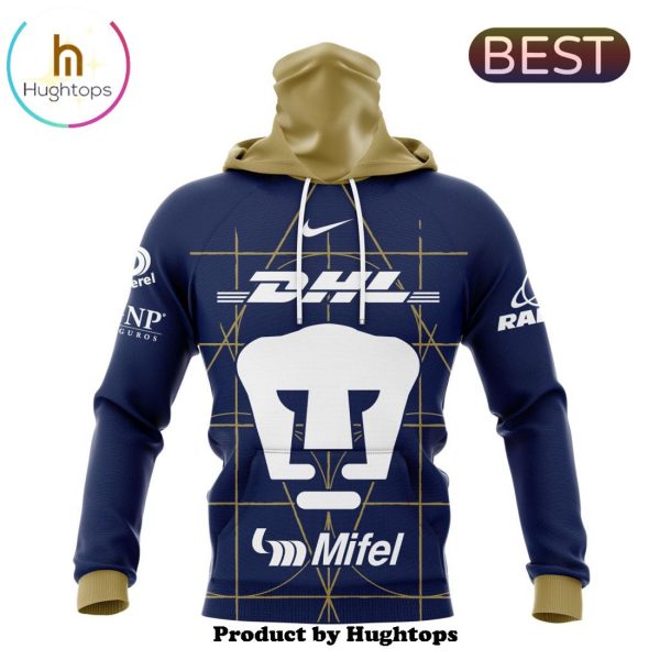 LIGA MX Pumas UNAM Custom 2025 Away Kits Hoodie