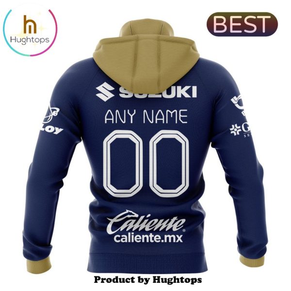 LIGA MX Pumas UNAM Custom 2025 Away Kits Hoodie