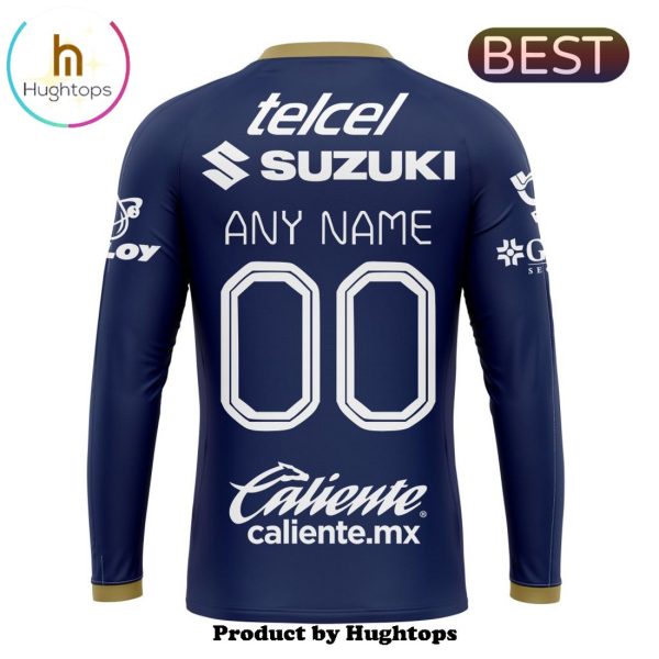 LIGA MX Pumas UNAM Custom 2025 Away Kits Hoodie