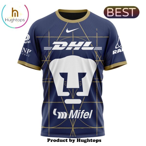 LIGA MX Pumas UNAM Custom 2025 Away Kits Hoodie