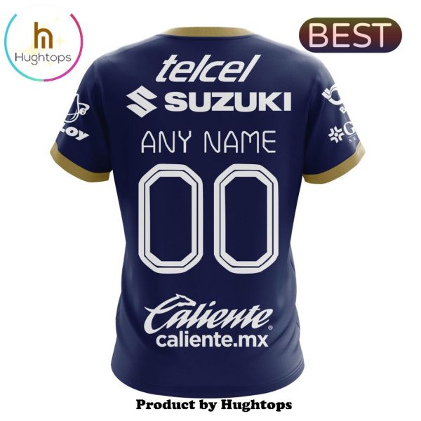 LIGA MX Pumas UNAM Custom 2025 Away Kits Hoodie