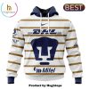 LIGA MX Pumas UNAM Custom 2025 Away Kits Hoodie