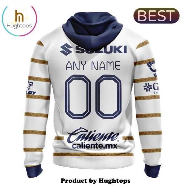 LIGA MX Pumas UNAM Custom 2025 Home Kits Hoodie