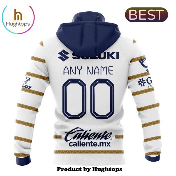 LIGA MX Pumas UNAM Custom 2025 Home Kits Hoodie