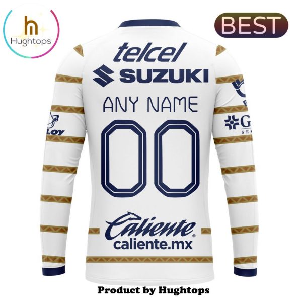 LIGA MX Pumas UNAM Custom 2025 Home Kits Hoodie